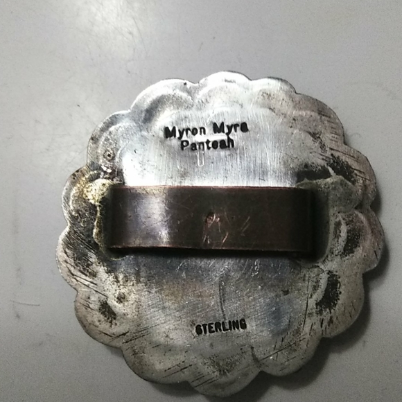 Zuni/Navajo concho belt - Picture 2 of 4